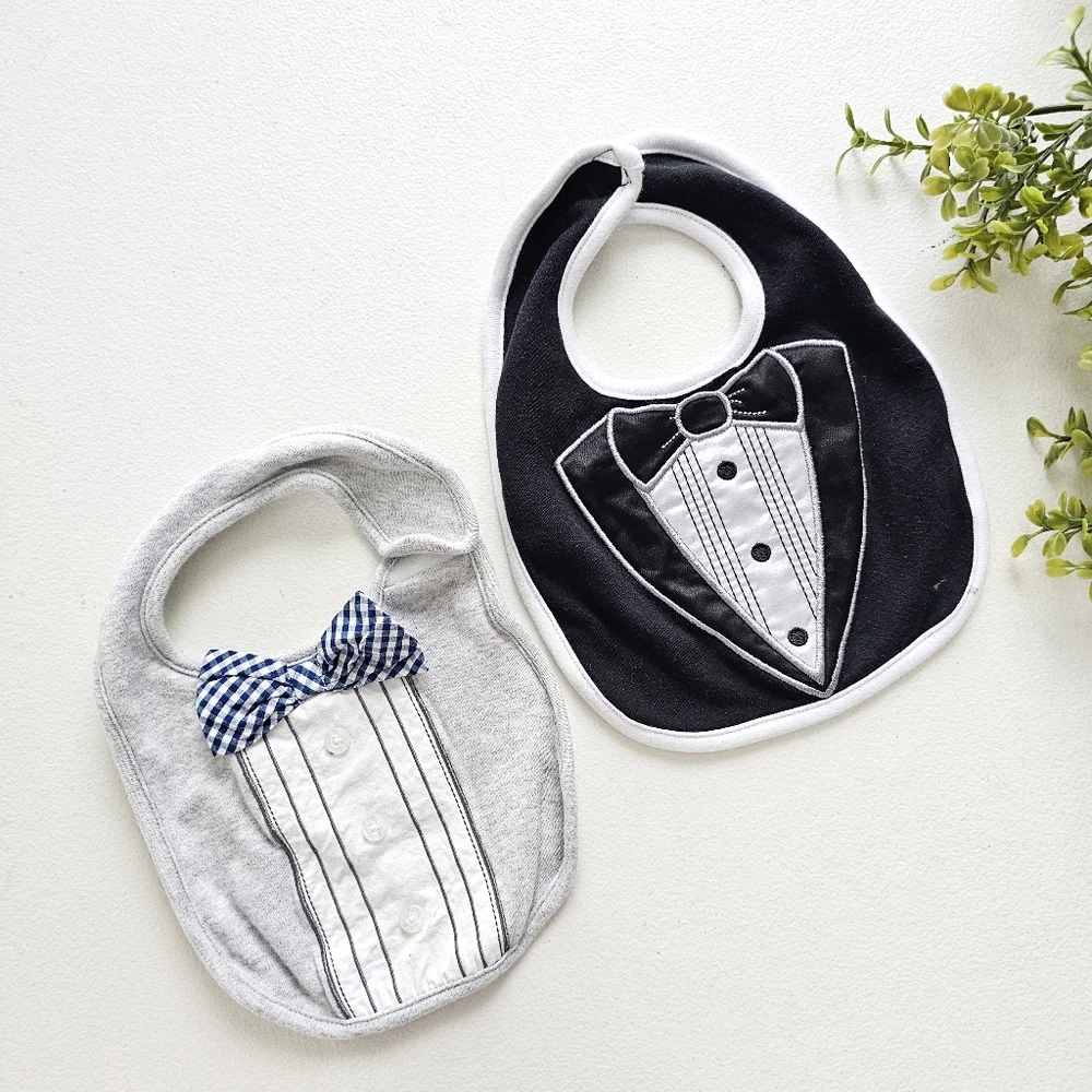 100% Cotton Gentleman Baby Boy Bow Bibs, Koala Baby Boutique/ 2014 Stephan Baby